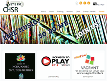 Tablet Screenshot of chsrfm.ca